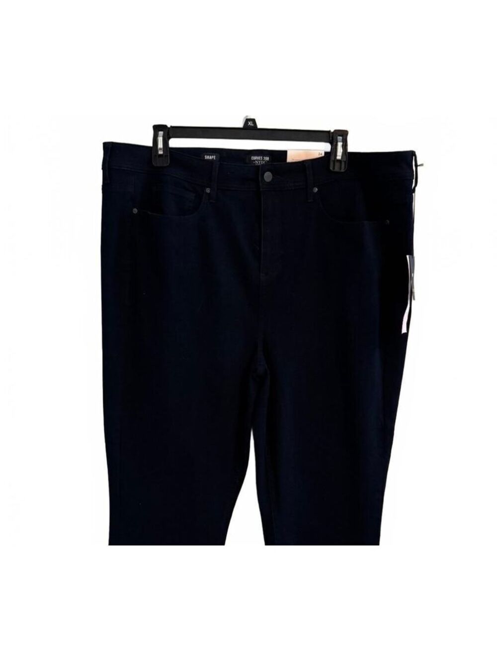 NYDJ Curves 360 Shape Slim Straight Denim Jeans - Size 24